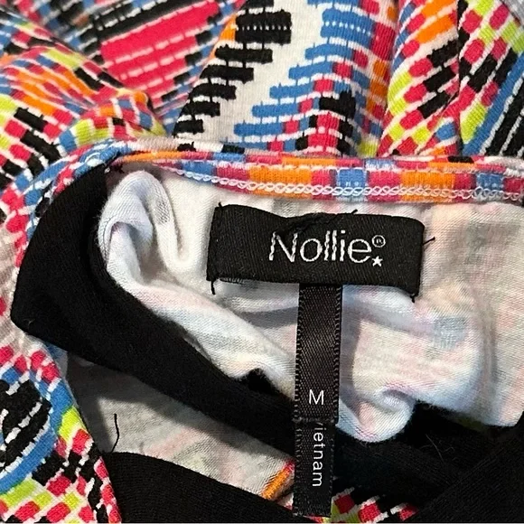 Nollie Multicolor Geometric Mini Dress - Picture 3 of 3